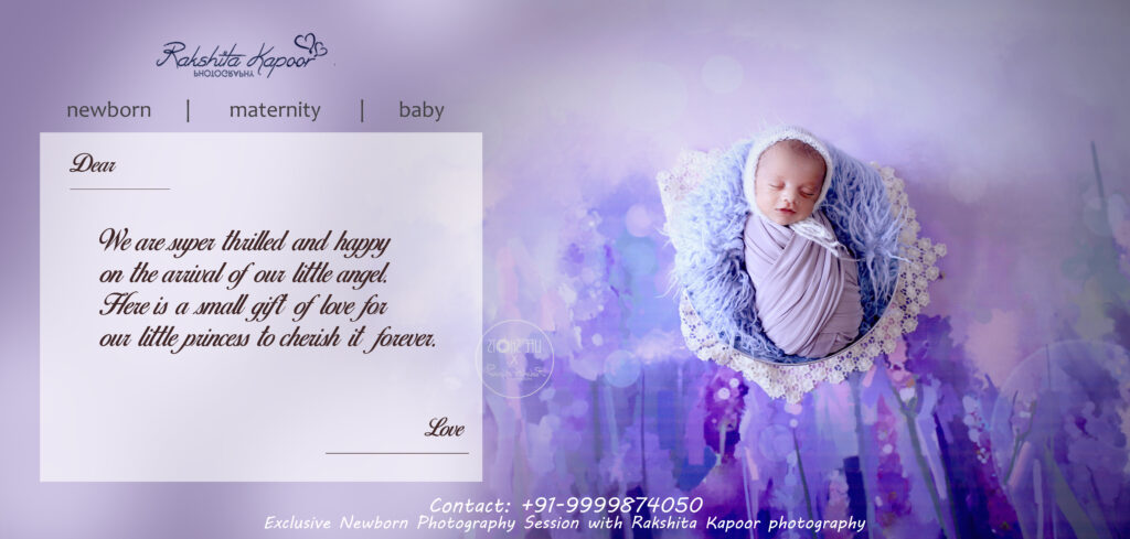 Newborn Photography Gift certificate | Rakshita Kapoor Photography