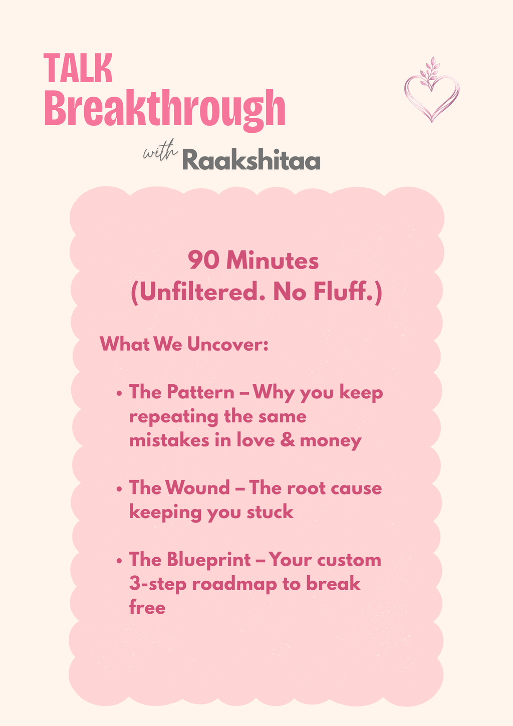 THE BREAKTHROUGH SESSION
