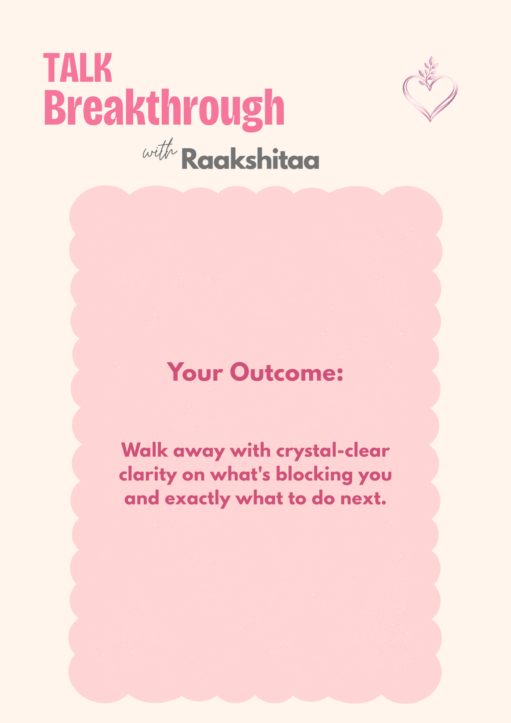 THE BREAKTHROUGH SESSION