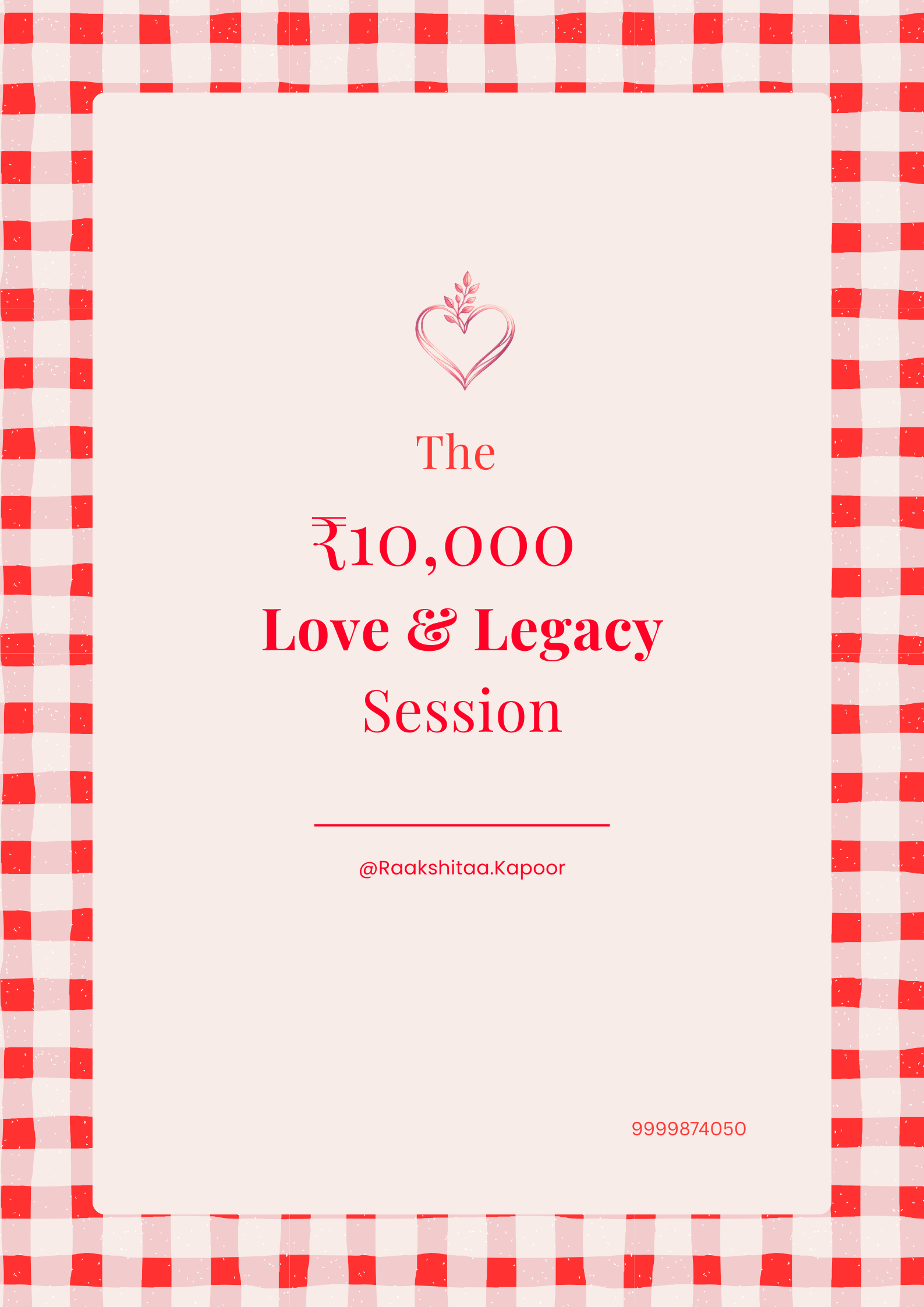 The Love & Legacy Session