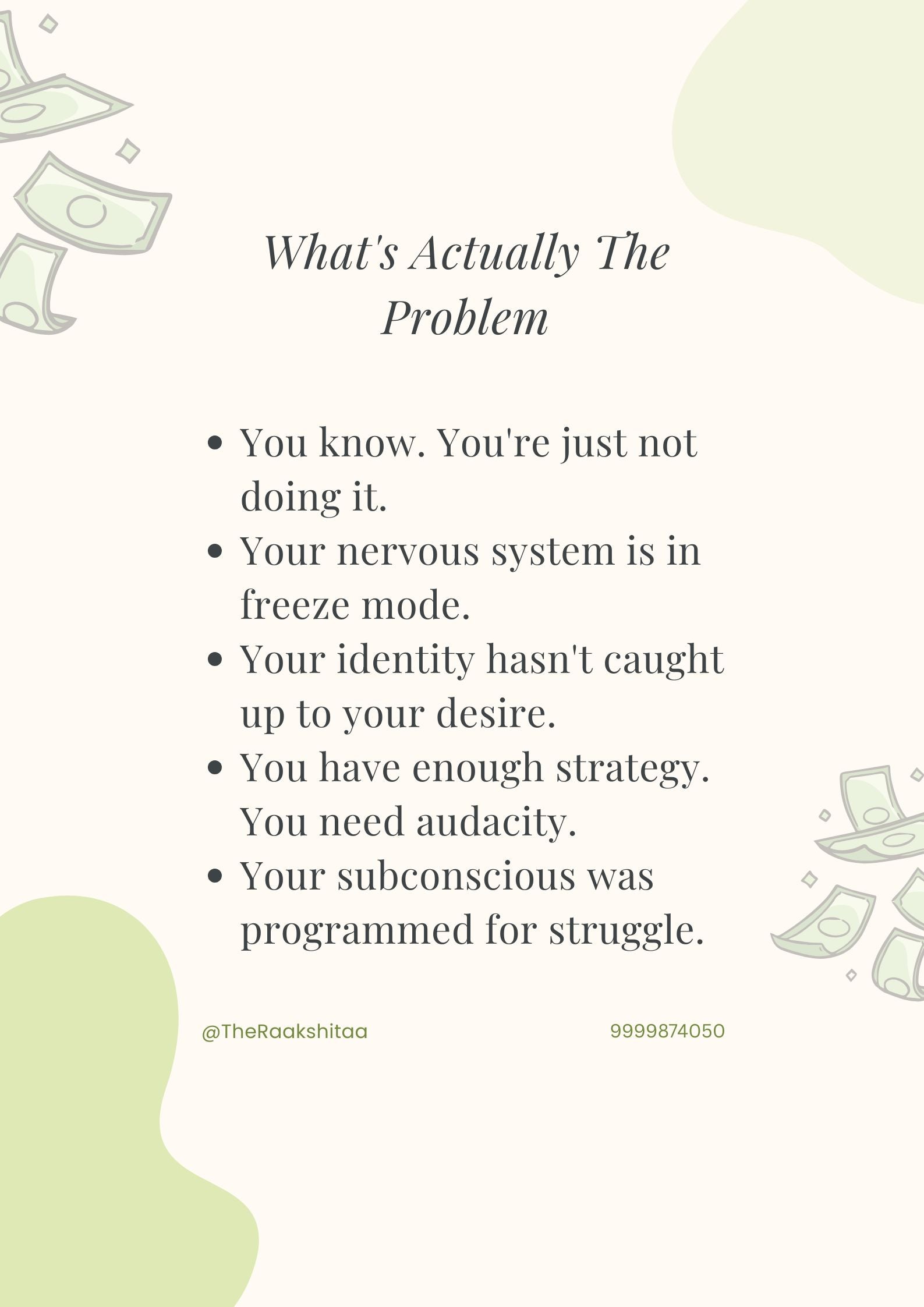 1:1 Wealth Activation