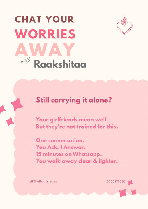 1:1 Connect with Raakshitaa