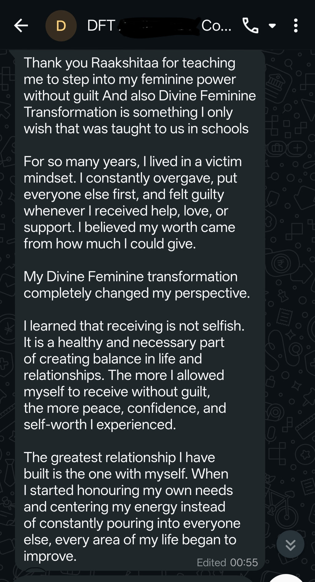 The Divine Feminine Transformation